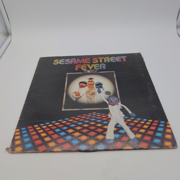 Sesame Street Fever Vinyl Record Saturday Night Fever Parody Robin Gibb - Picture 2 of 6